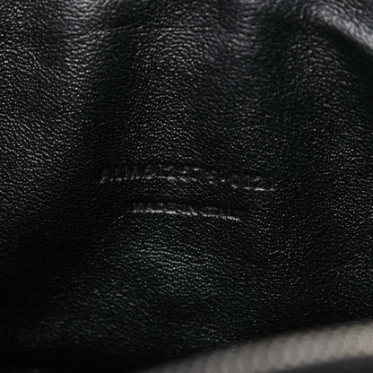 Saint Laurent Grain De Poudre Matelasse Monogram Mini Lou Camera Bag Black 7 of 12