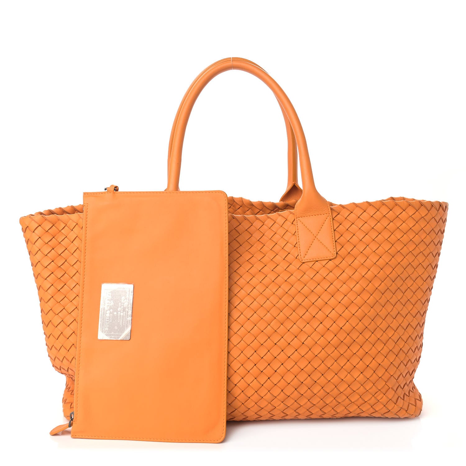 Bottega Veneta Nappa Intrecciato Medium Cabat Orange 1 of 11