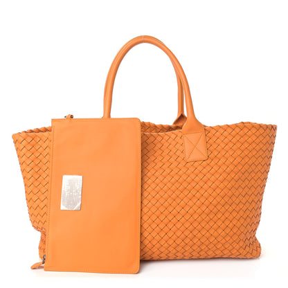Bottega Veneta Nappa Intrecciato Medium Cabat Orange 1 of 11
