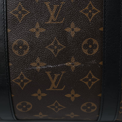 Louis Vuitton Monogram Macassar Keepall Bandouliere 55 20 of 24