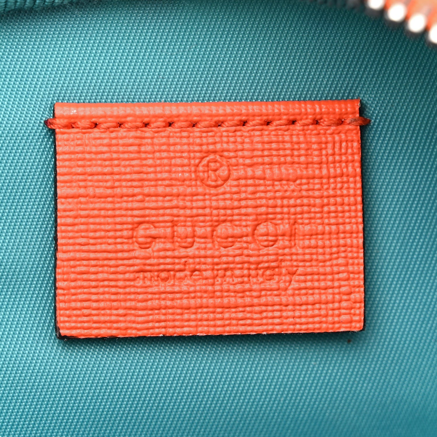 Gucci Coated Canvas Logo Star Print Childrens Belt Bag Beige Multicolor Vibrant Orange 6 of 15