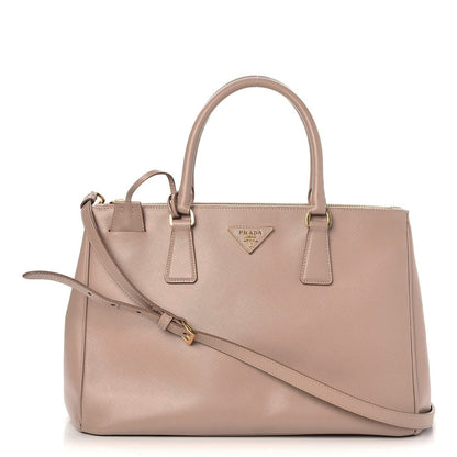 Prada Saffiano Medium Galleria Double Zip Tote Cammeo 1 of 10