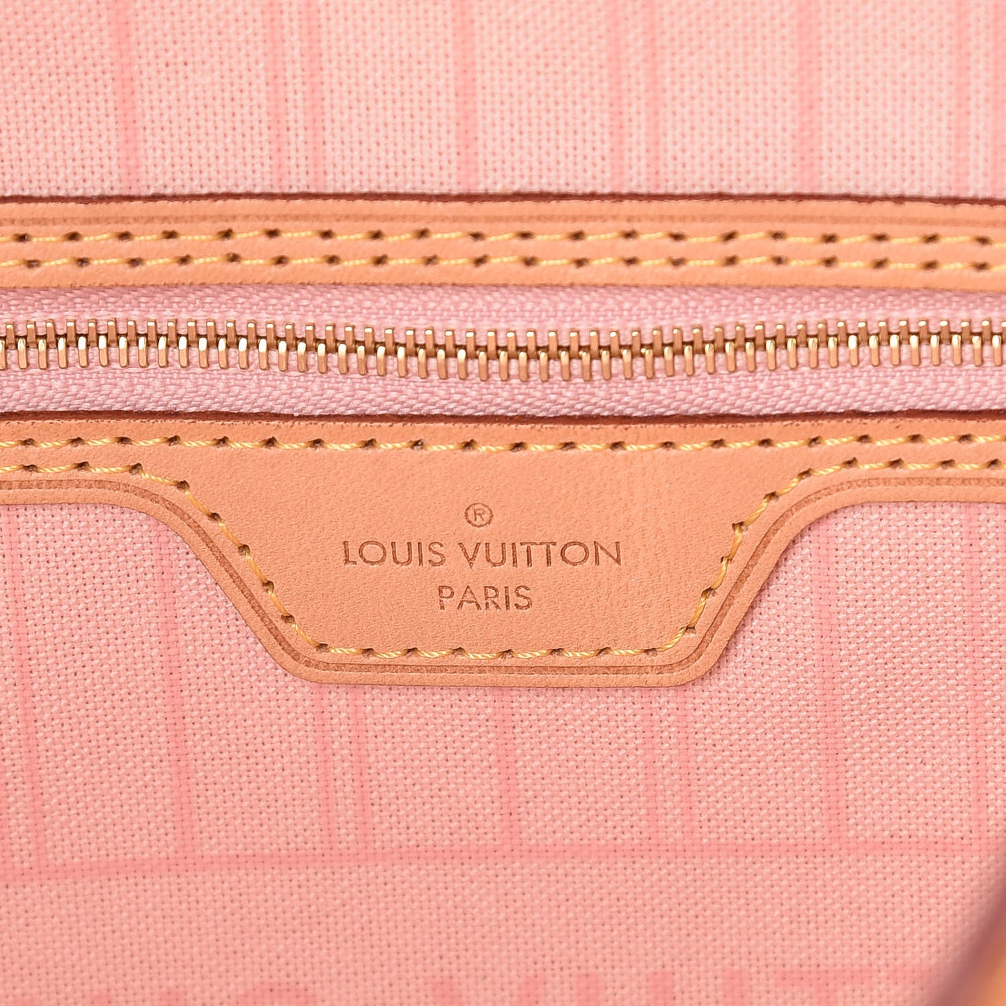 Damier Azur Neo Neverfull MM Rose Ballerine