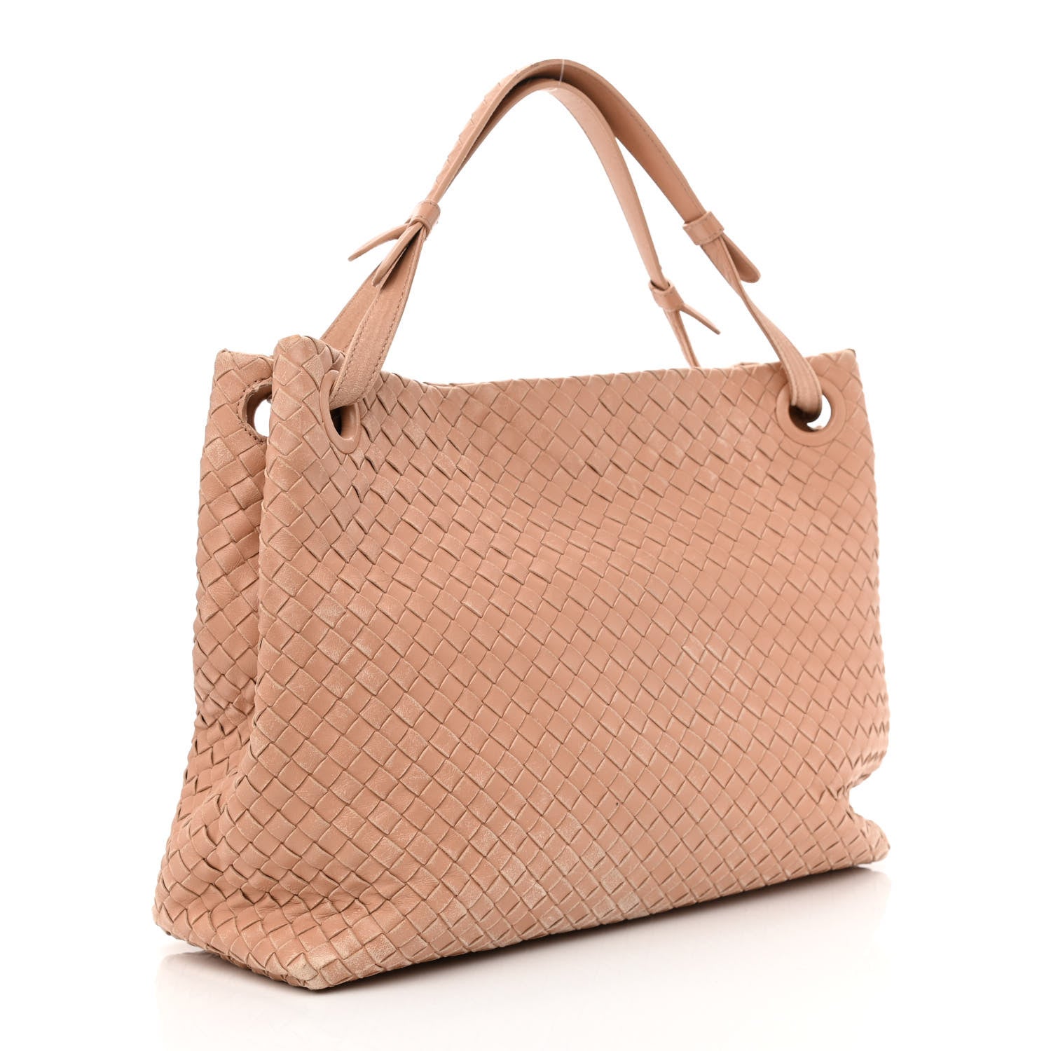 Bottega Veneta Nappa Intrecciato Bella Tote Flamingo 4 of 14
