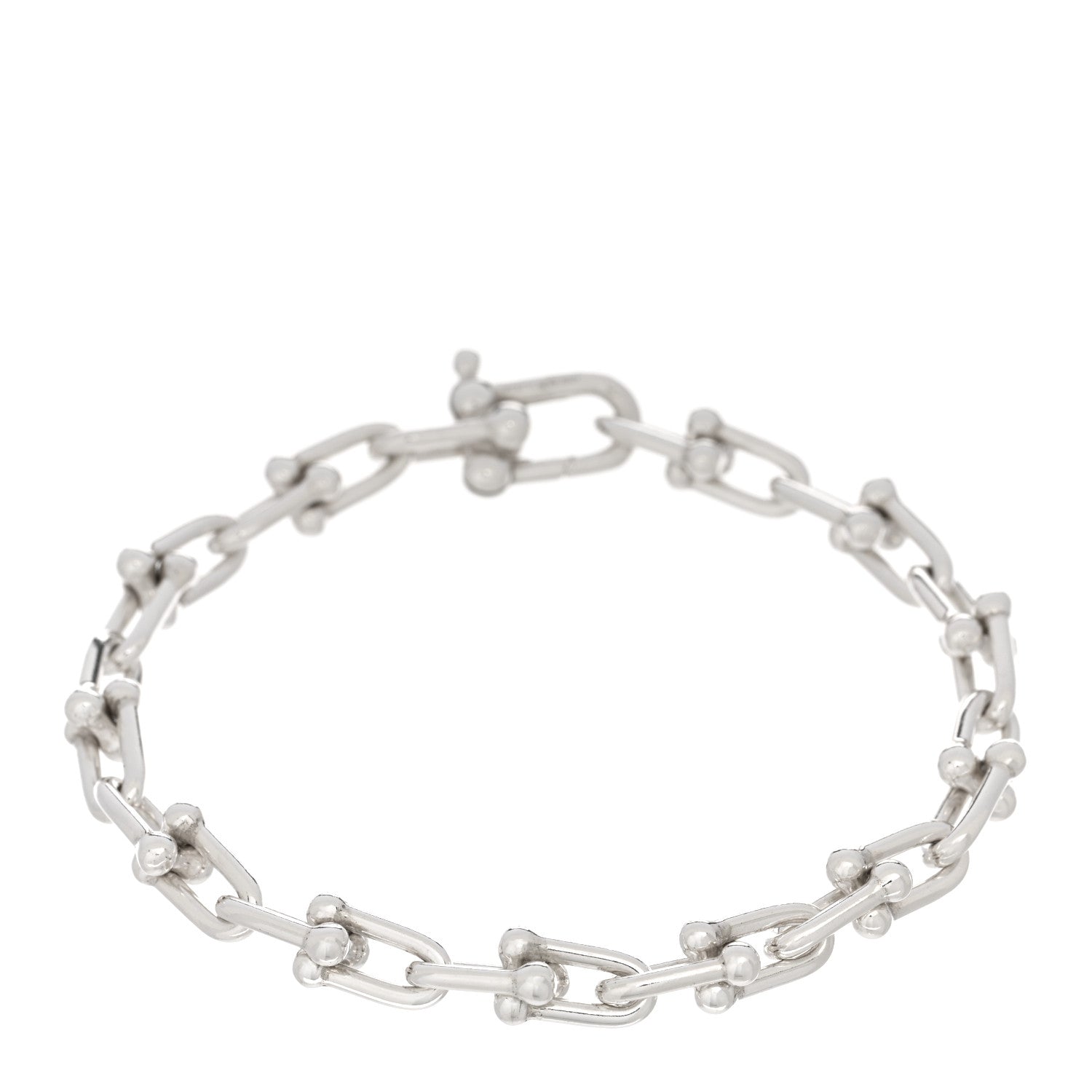 Tiffany Sterling Silver Small HardWear Link Bracelet 1 of 3