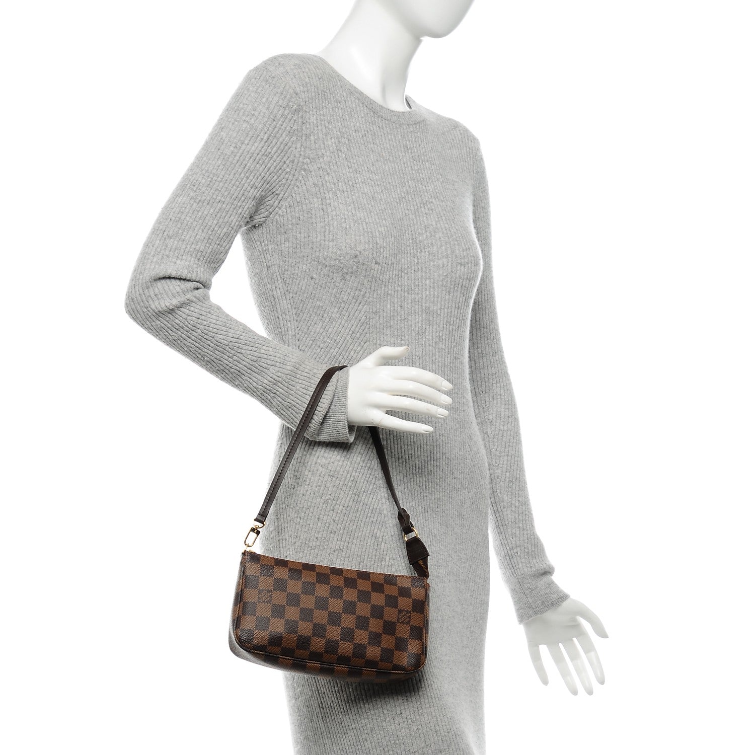 Louis Vuitton Damier Ebene Pochette Accessories NM 2 of 6