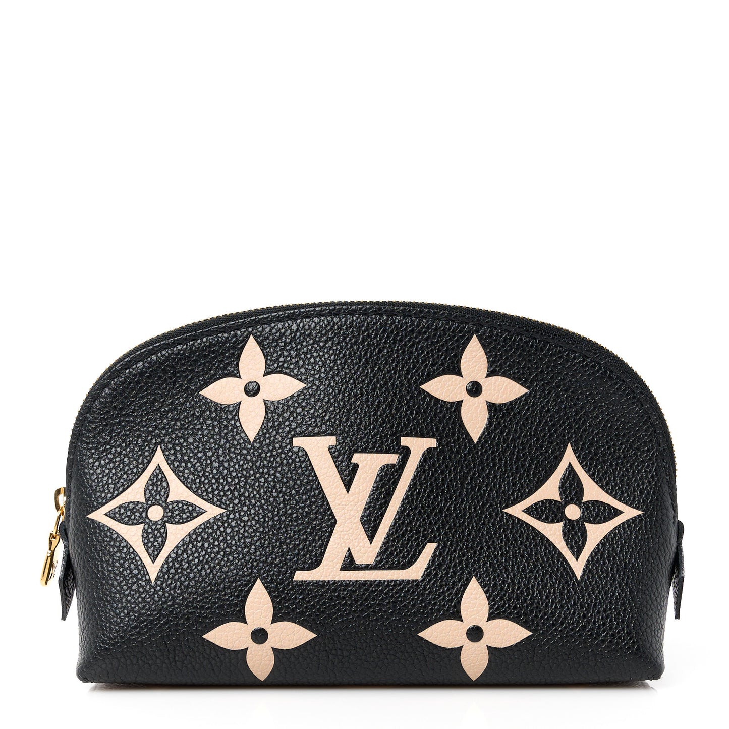 Empreinte Monogram Giant Cosmetic Pouch Black Beige