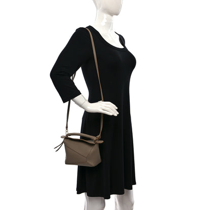 Loewe Calfskin Mini Puzzle Bag Sand 2 of 8