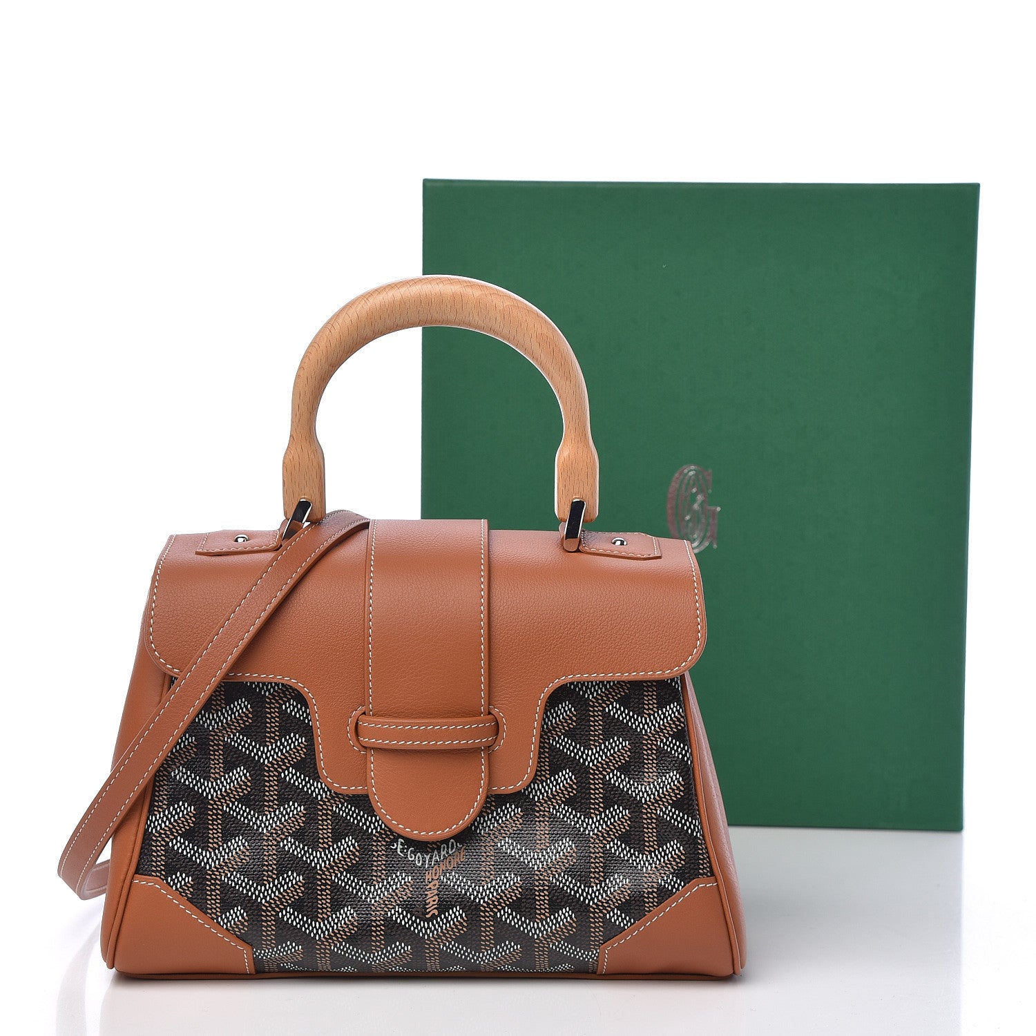 Goyard Goyardine Mini Saigon Black Gold 11 of 11