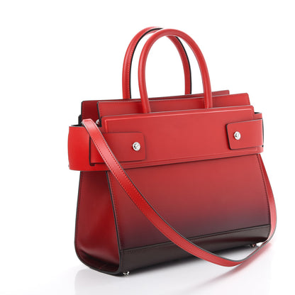 Givenchy Smooth Calfskin Small Degrade Horizon Satchel Red Black 4 of 7