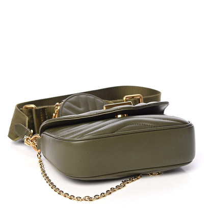 Louis Vuitton Calfskin New Wave Multi Pochette Kaki 3 of 8