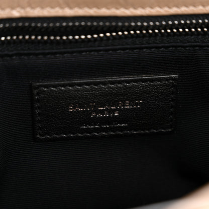 Saint Laurent Crinkled Calfskin Matelasse Monogram Medium Niki Chain Satchel Light Taupe 6 of 10