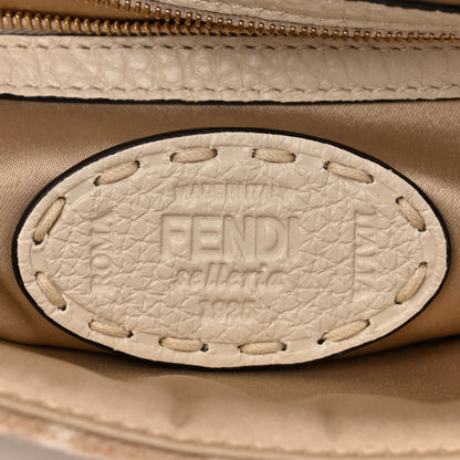 Fendi Wool Cuoio Romano Selleria FF 1974 Baguette 1997 Beige Cammello Camelia 6 of 10