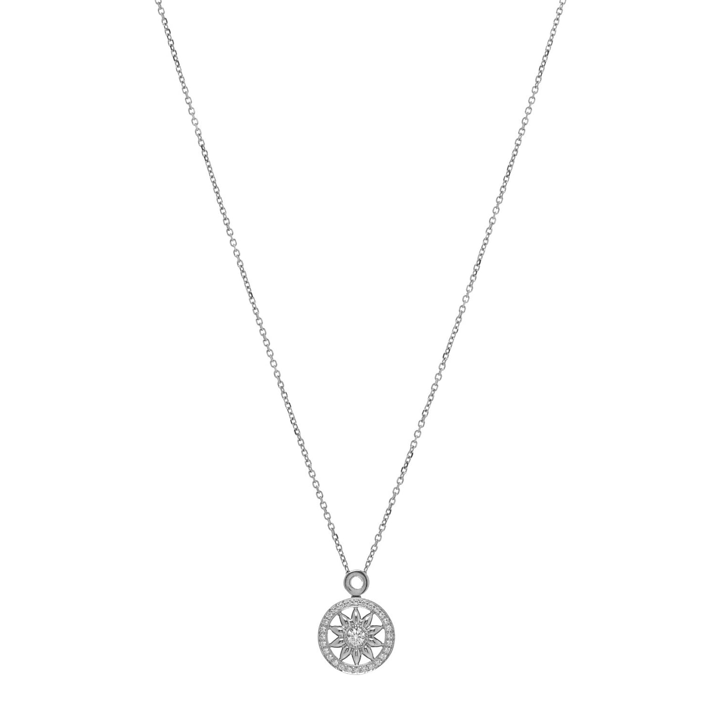 Platinum Diamond Winston Gates Pendant Necklace