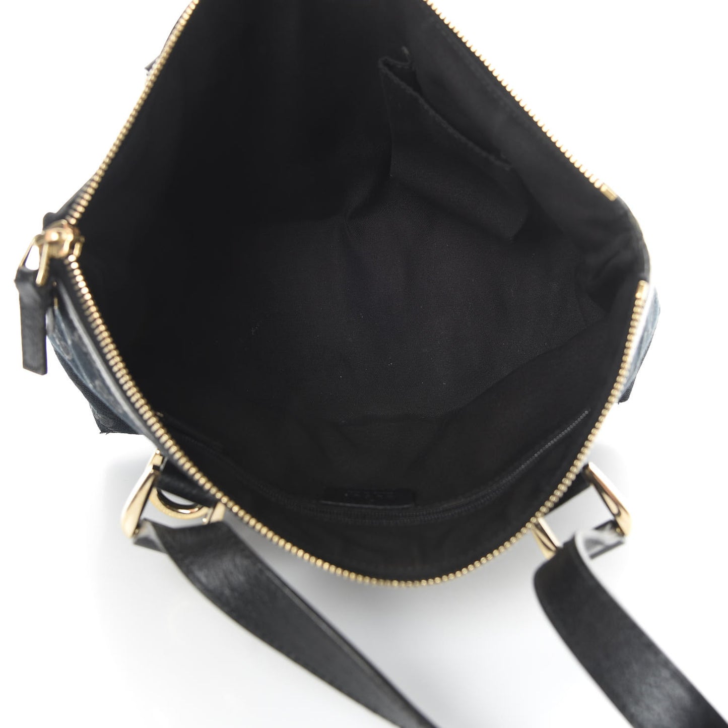 Monogram Small Abbey Tote Black