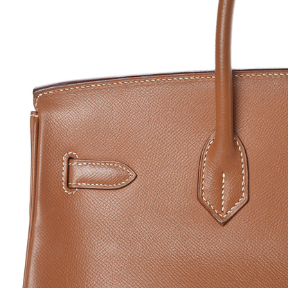 Hermes Epsom Birkin 35 Gold 9 of 40
