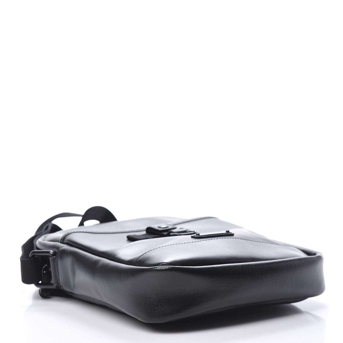 Coated Canvas Rivington Race Pouch Black