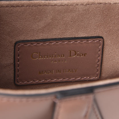 Christian Dior Calfskin Mini Saddle Bag Taupe 8 of 15