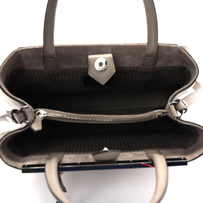 Fendi Vitello Elite Flamingo Petite 2Jours Tote Seppia 5 of 11