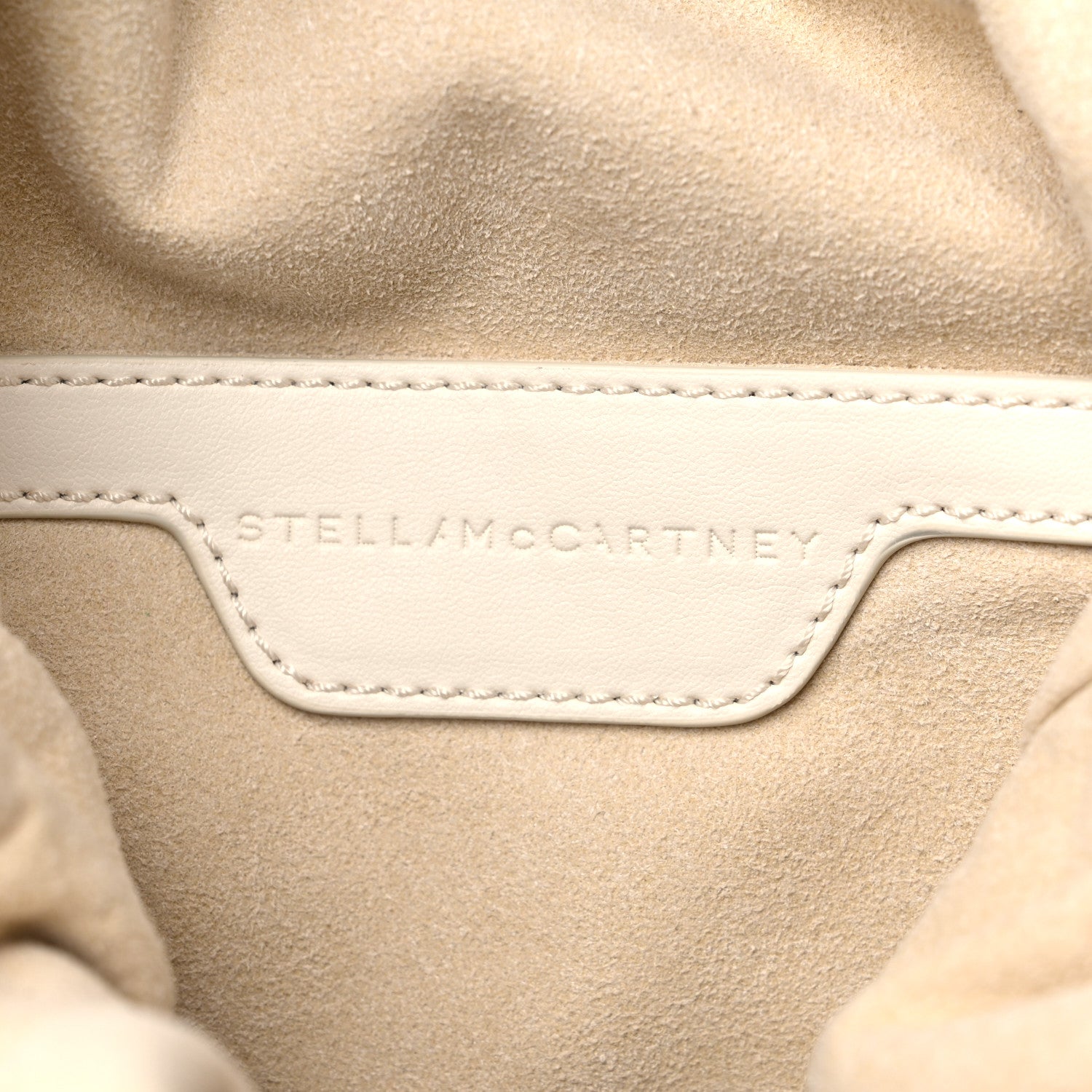 Stella McCartney Cotton Crochet Falabella Ajouree Tote Bag White 6 of 11