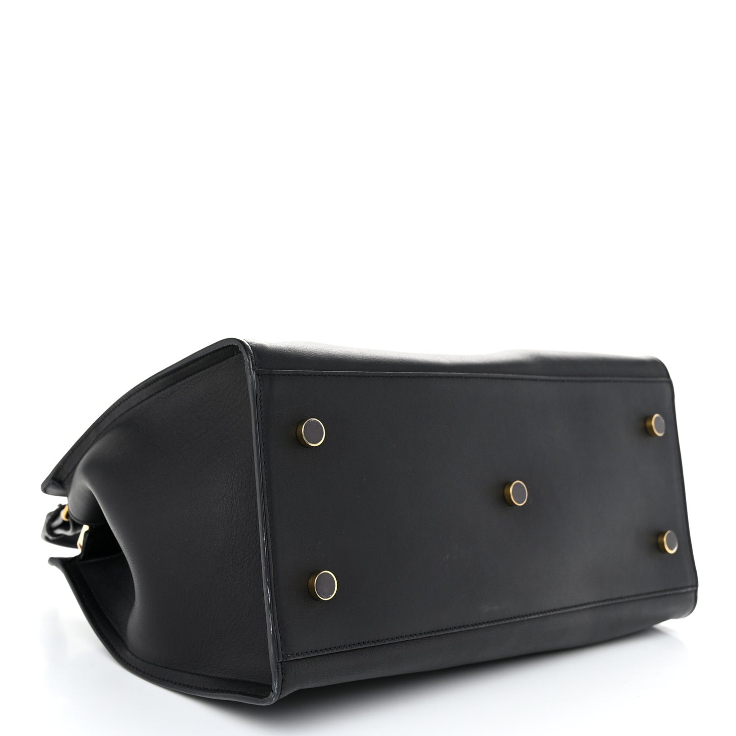 Smooth Calfskin Small Monogram Cabas Black