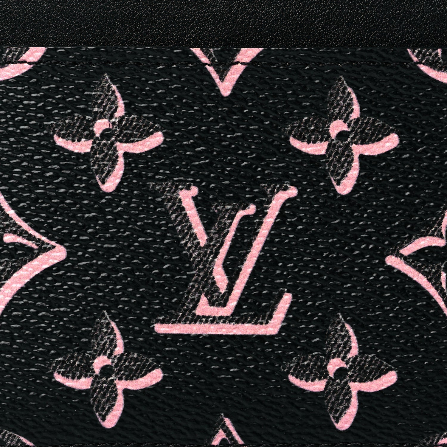 Louis Vuitton Monogram Fall for You LV Side-Up Card Holder Black 7 of 8