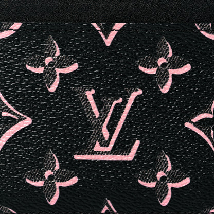 Louis Vuitton Monogram Fall for You LV Side-Up Card Holder Black 7 of 8