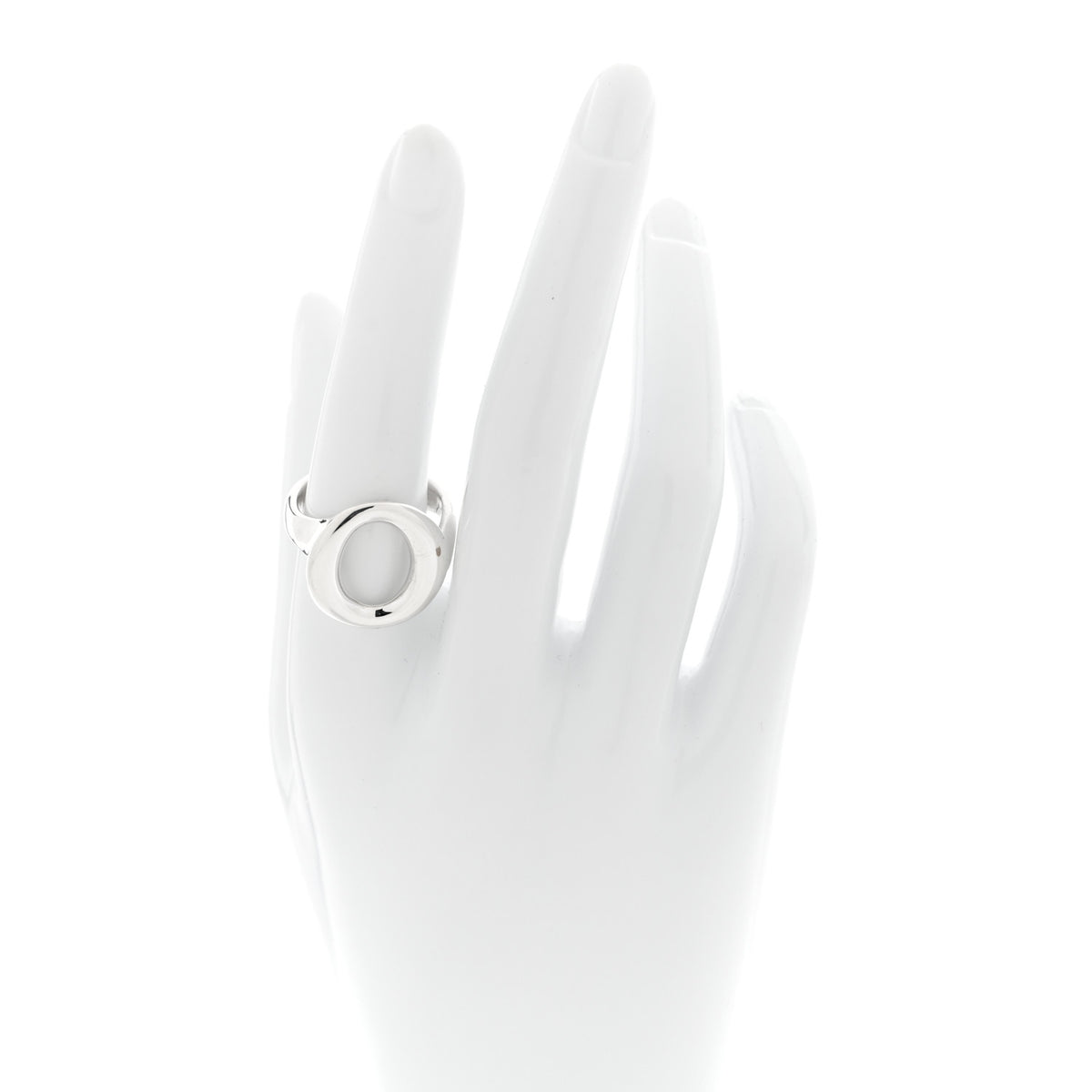 Tiffany Sterling Silver Elsa Peretti Sevillana Ring 53 6.5 2 of 4