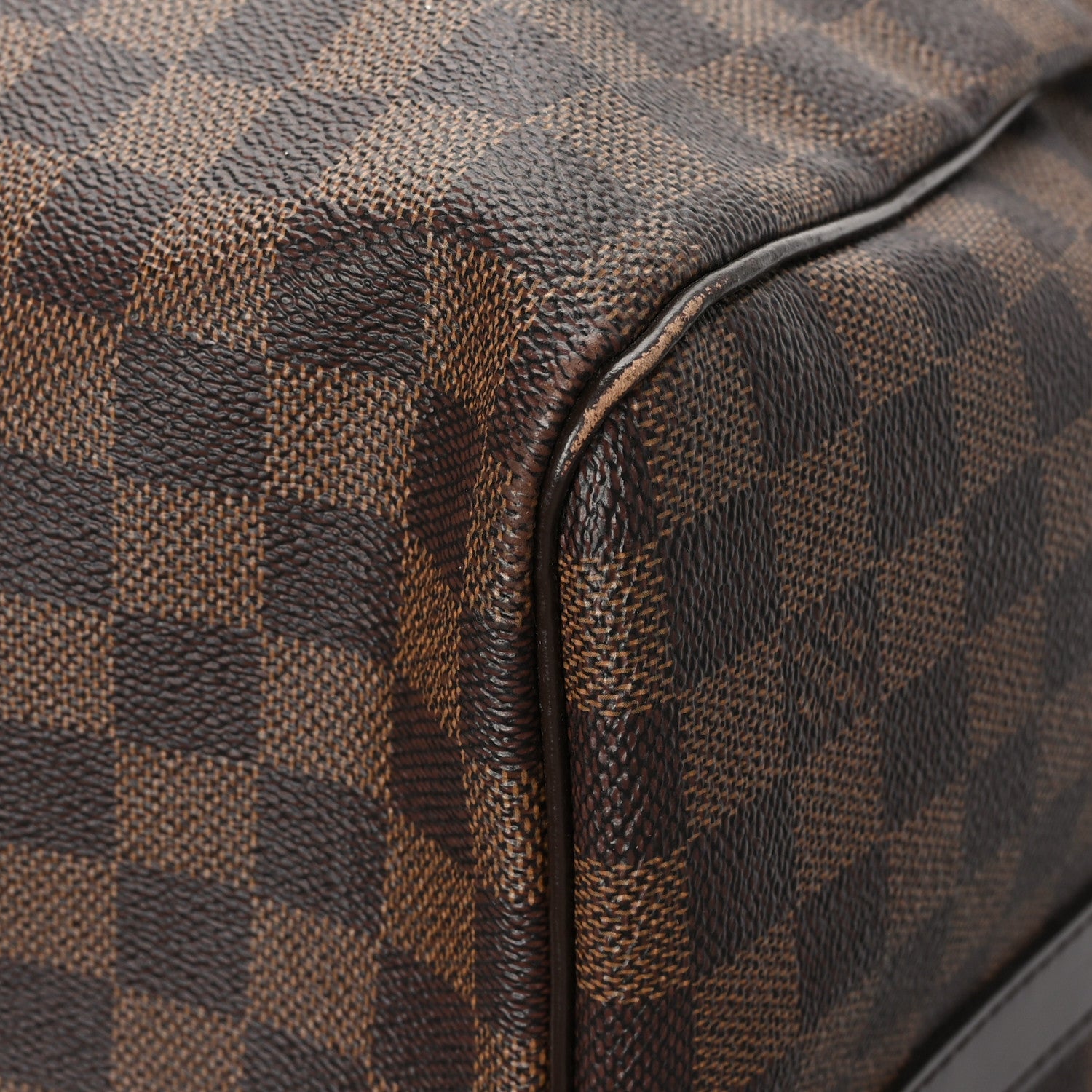 Louis Vuitton Damier Ebene Keepall Bandouliere 55 10 of 11