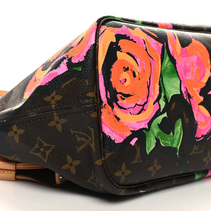 Louis Vuitton Monogram Roses Neverfull MM 8 of 9