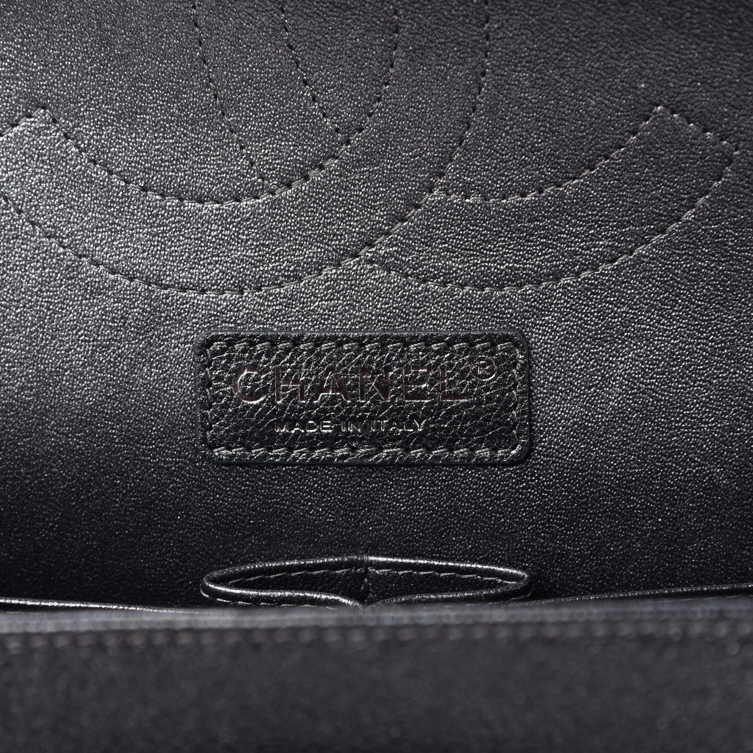 Chanel Pearly Caviar Quilted Jumbo Double Flap Black 8 of 11