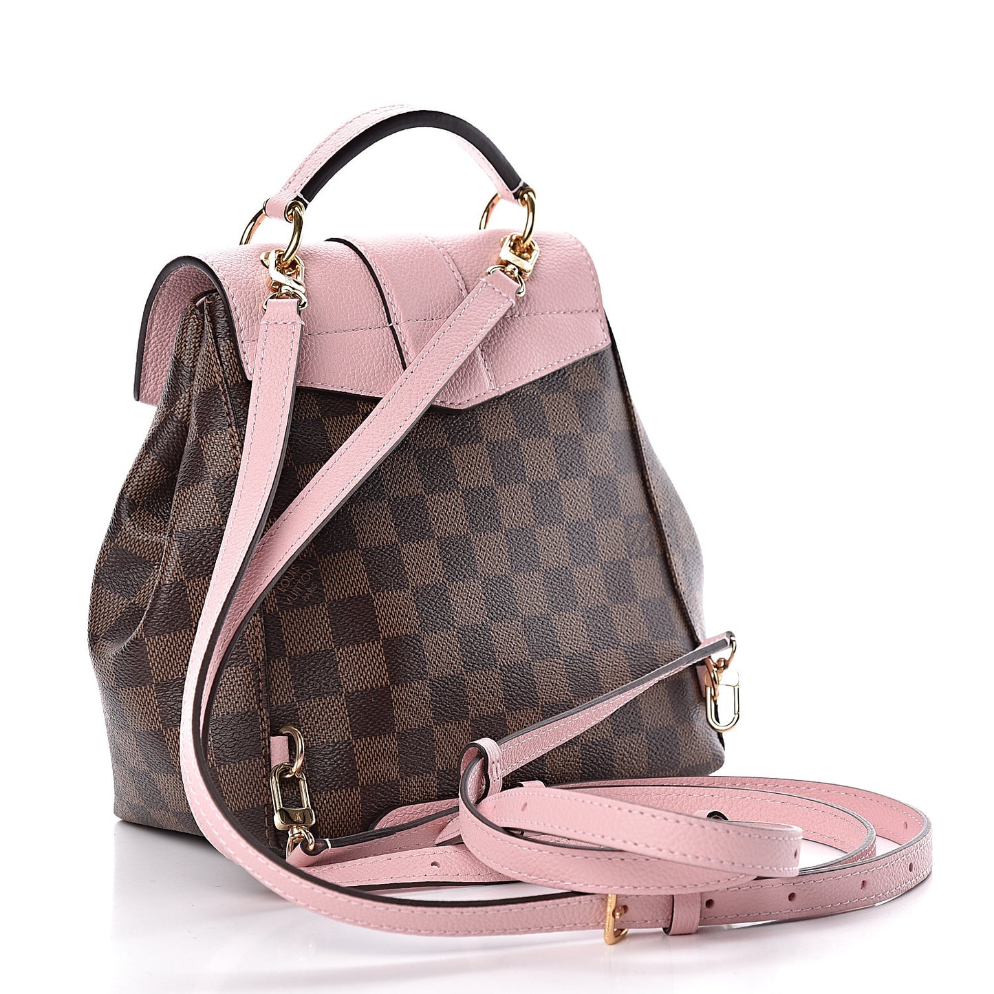 Damier Ebene Clapton Backpack Magnolia