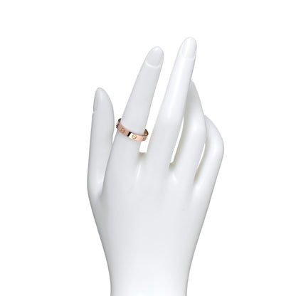 Cartier 18K Pink Gold 3.5mm LOVE Wedding Band Ring 57 8 4 of 10