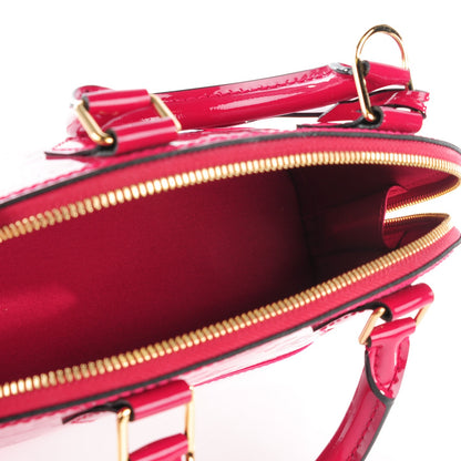 Louis Vuitton Vernis Alma BB Rose Indien 6 of 9