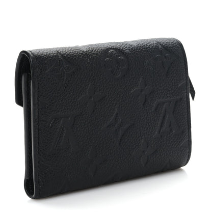 Louis Vuitton Empreinte Victorine Wallet Black 3 of 6