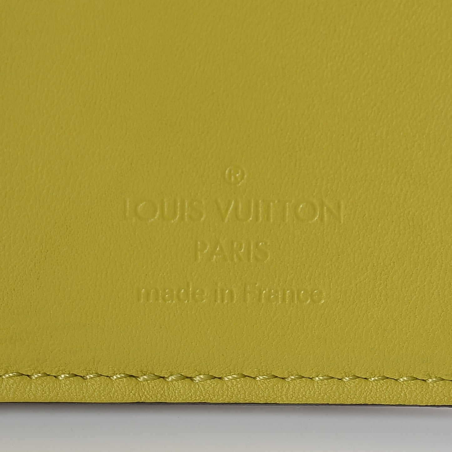 Damier Infini Pocket Organizer Vert Acide