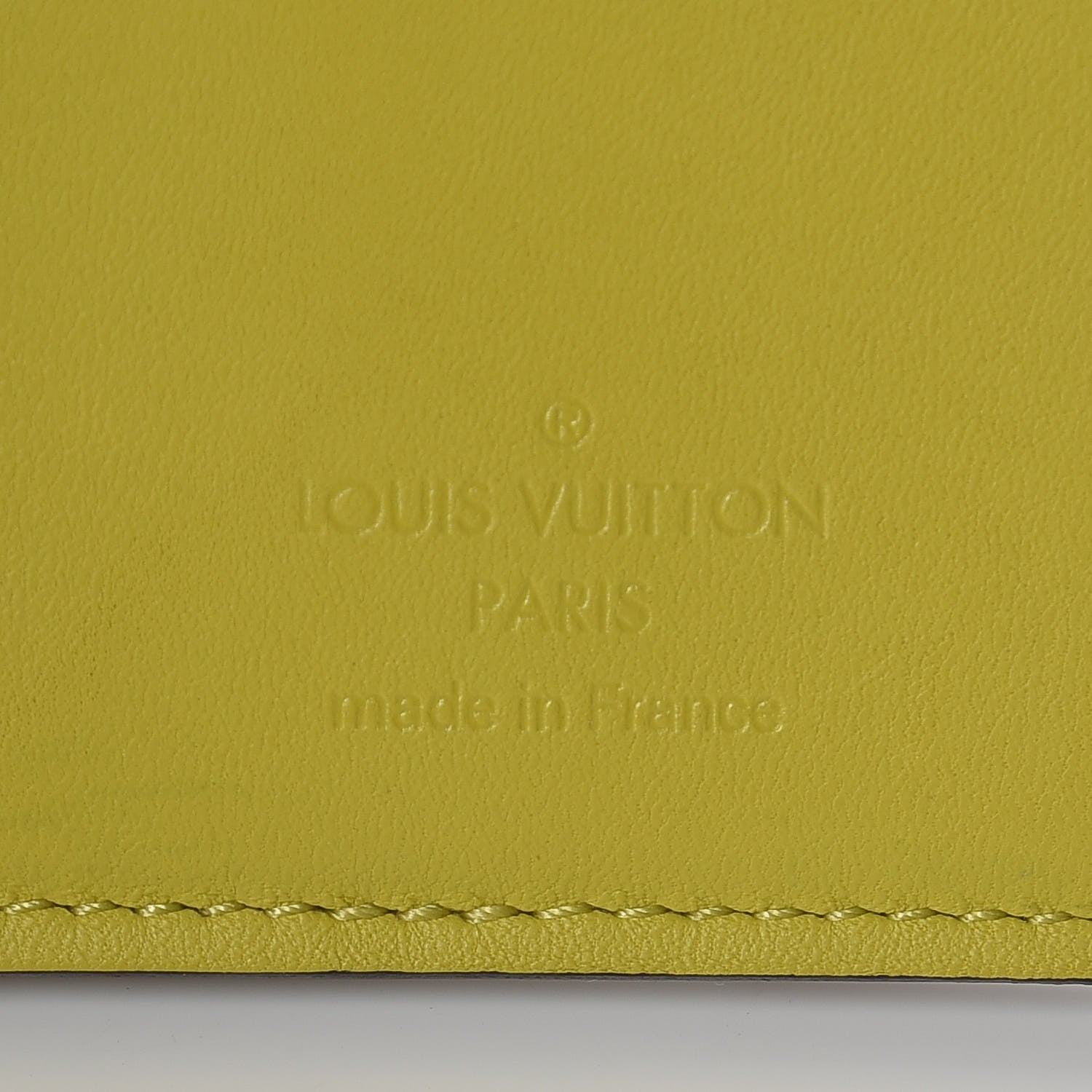Louis Vuitton Damier Infini Pocket Organizer Vert Acide 7 of 8