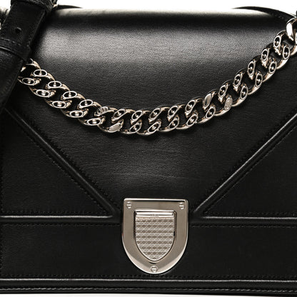 Christian Dior Lambskin Medium Diorama Flap Bag Black 8 of 12