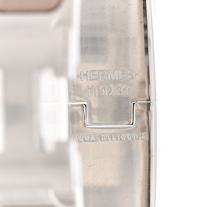 Hermes Enamel Narrow Clic Clac H Bracelet PM Marron Glace 4 of 5