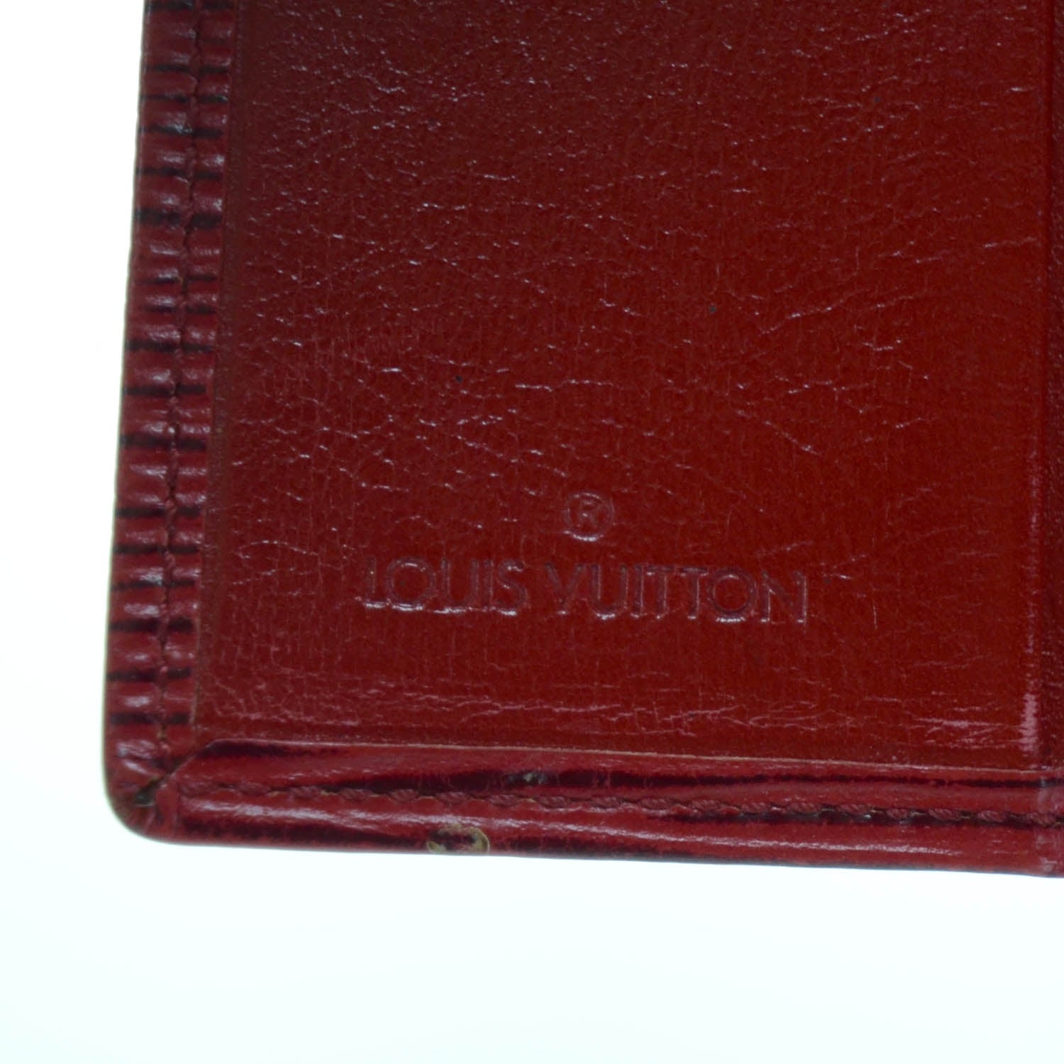 Louis Vuitton Epi Checkbook Cover Vintage 6 of 7
