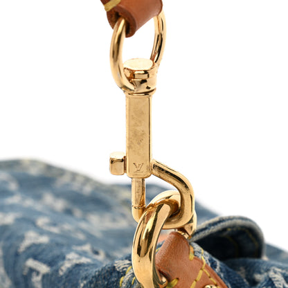 Louis Vuitton Monogram Denim Mini Pleaty Blue 11 of 11