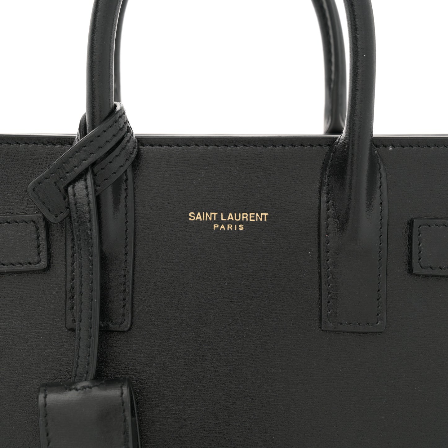 Calfskin Nano Sac De Jour Black