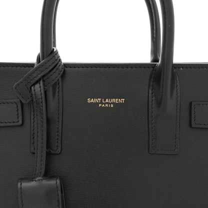 Saint Laurent Calfskin Nano Sac De Jour Black 8 of 11