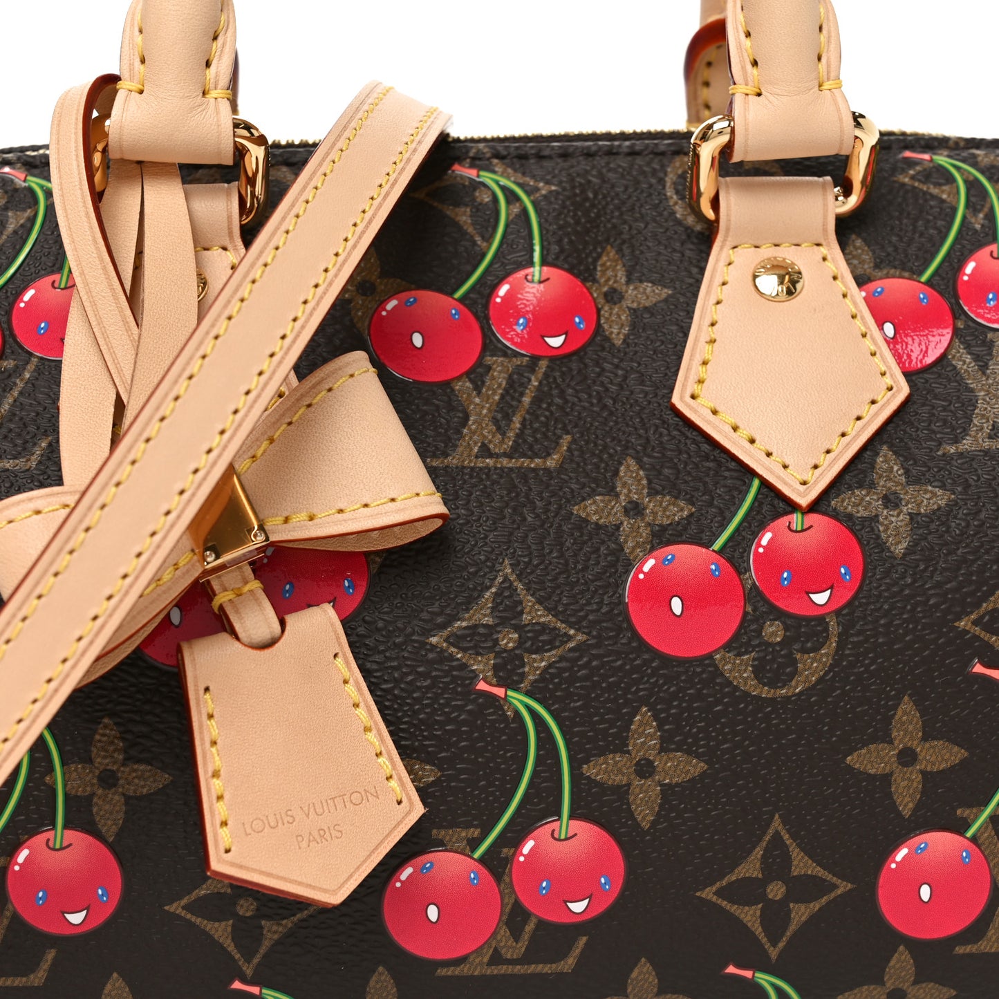 LV X TM Monogram Cerises Speedy Bandouliere 20