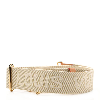 Louis Vuitton Monogram Utility Crossbody Bandouliere Shoulder Strap Beige 2 of 4