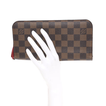Louis Vuitton Damier Ebene Insolite Wallet Rouge 2 of 10