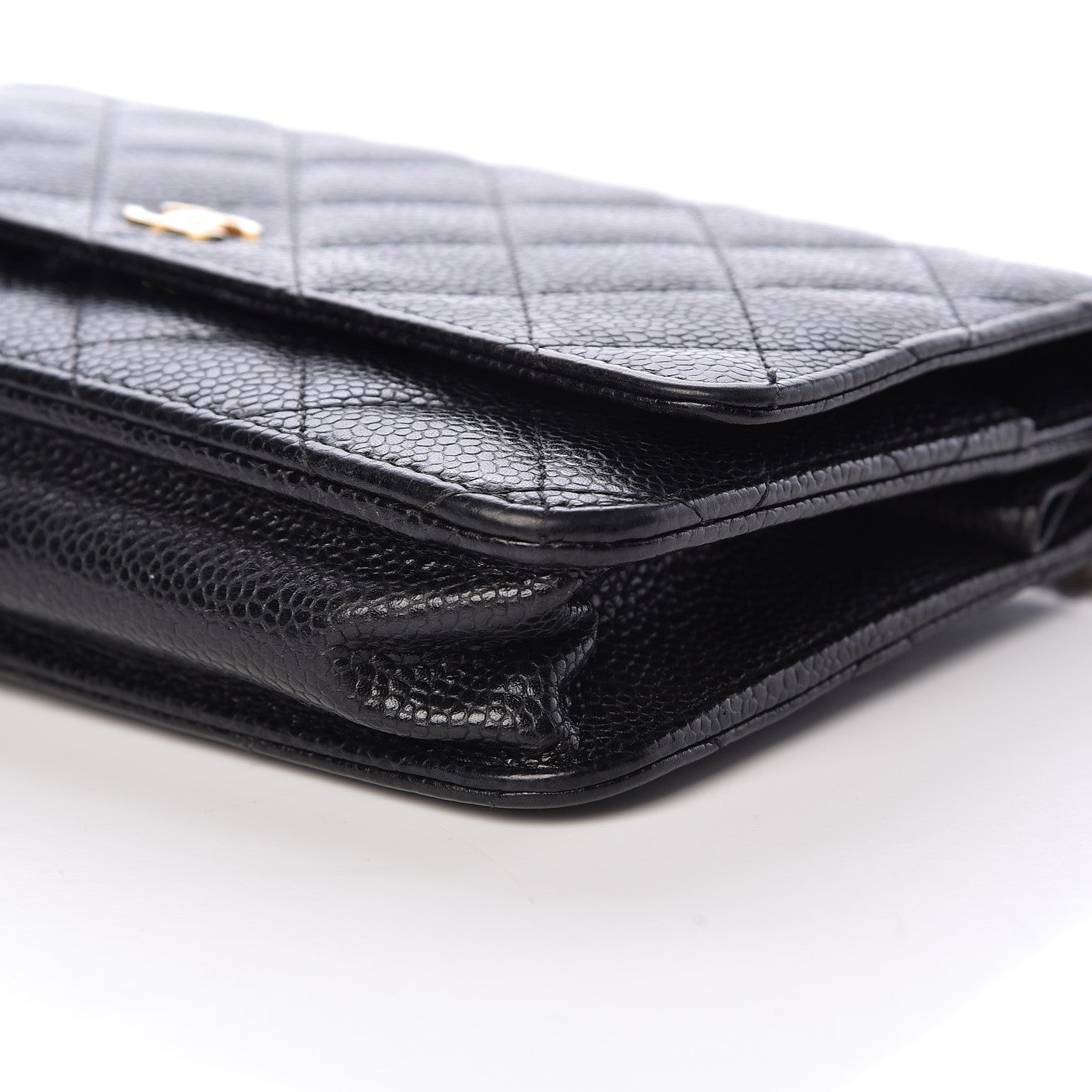 Chanel Caviar Quilted Wallet On Chain WOC Black 14 of 19