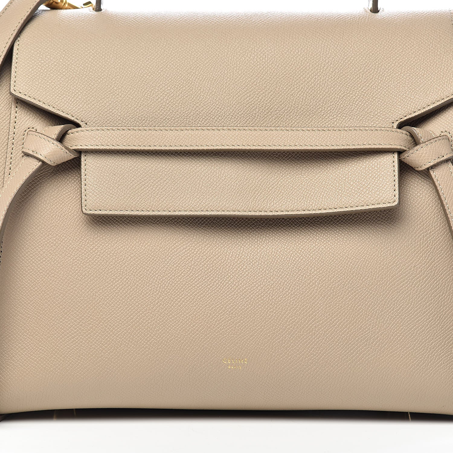 Celine Grained Calfskin Mini Belt Bag Light Taupe 8 of 10