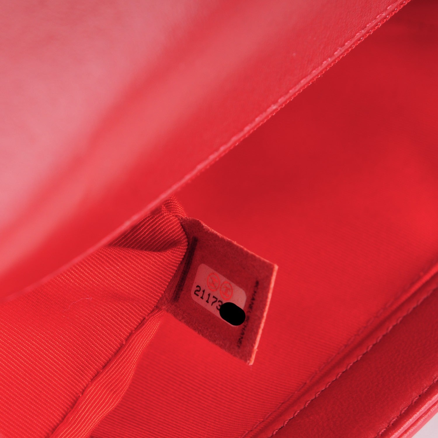 Chanel Lambskin Quilted New Medium Boy Flap Red 8 of 8