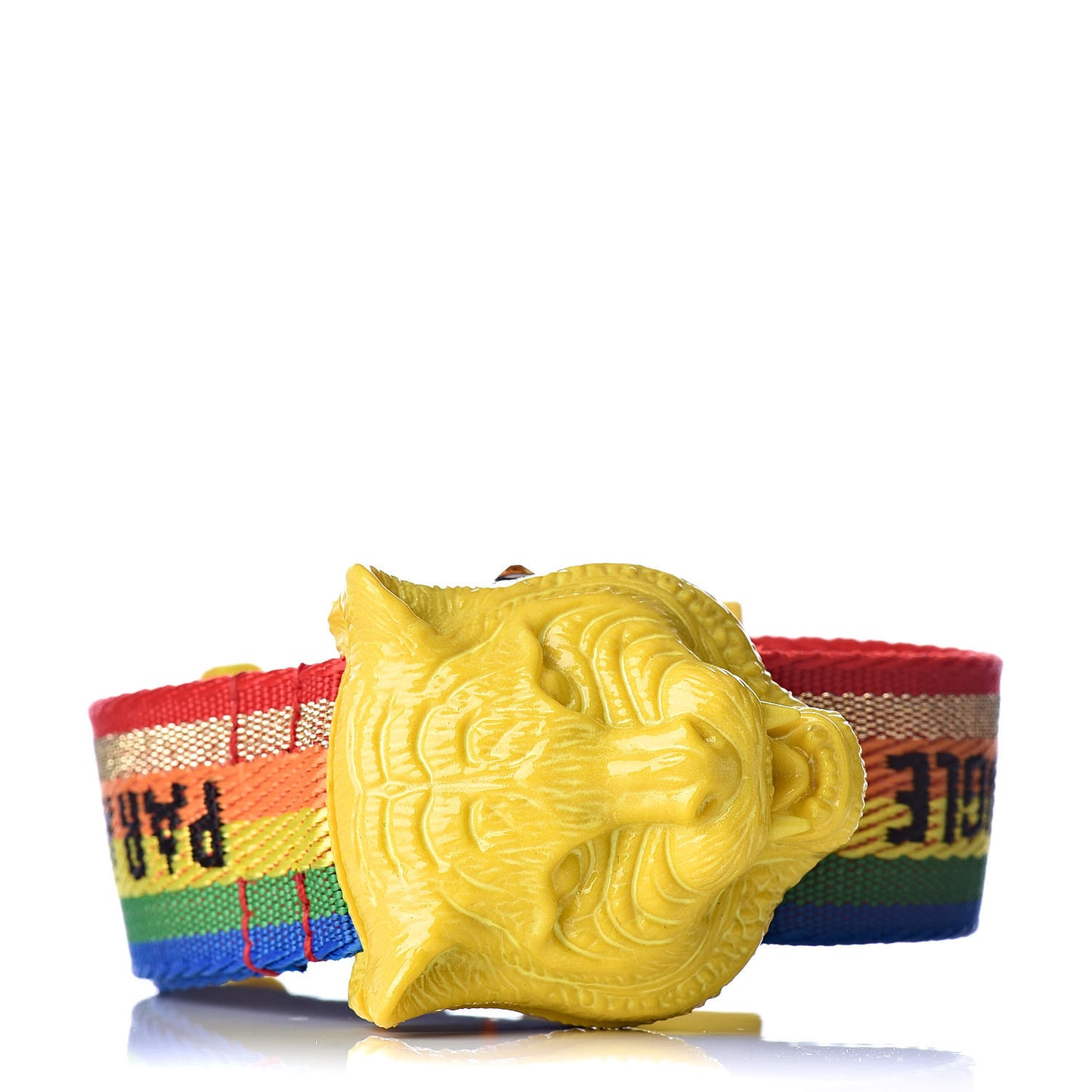 Stainless Steel Nylon 32mm Le Marche Des Merveilles Tiger Quartz Watch Yellow